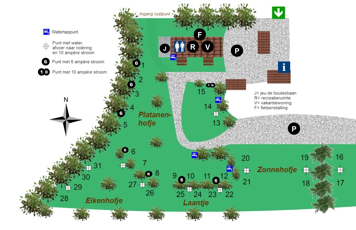 Wiemelinkhof plattegrond